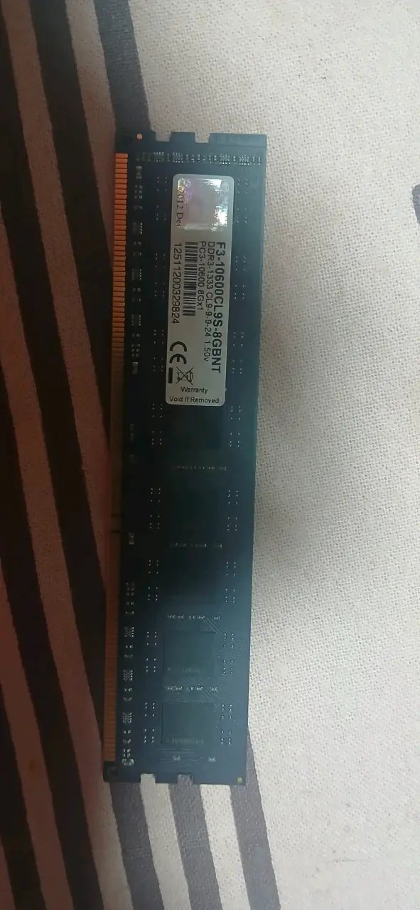 Memoria RAM DDR3 8GB 1600MHz