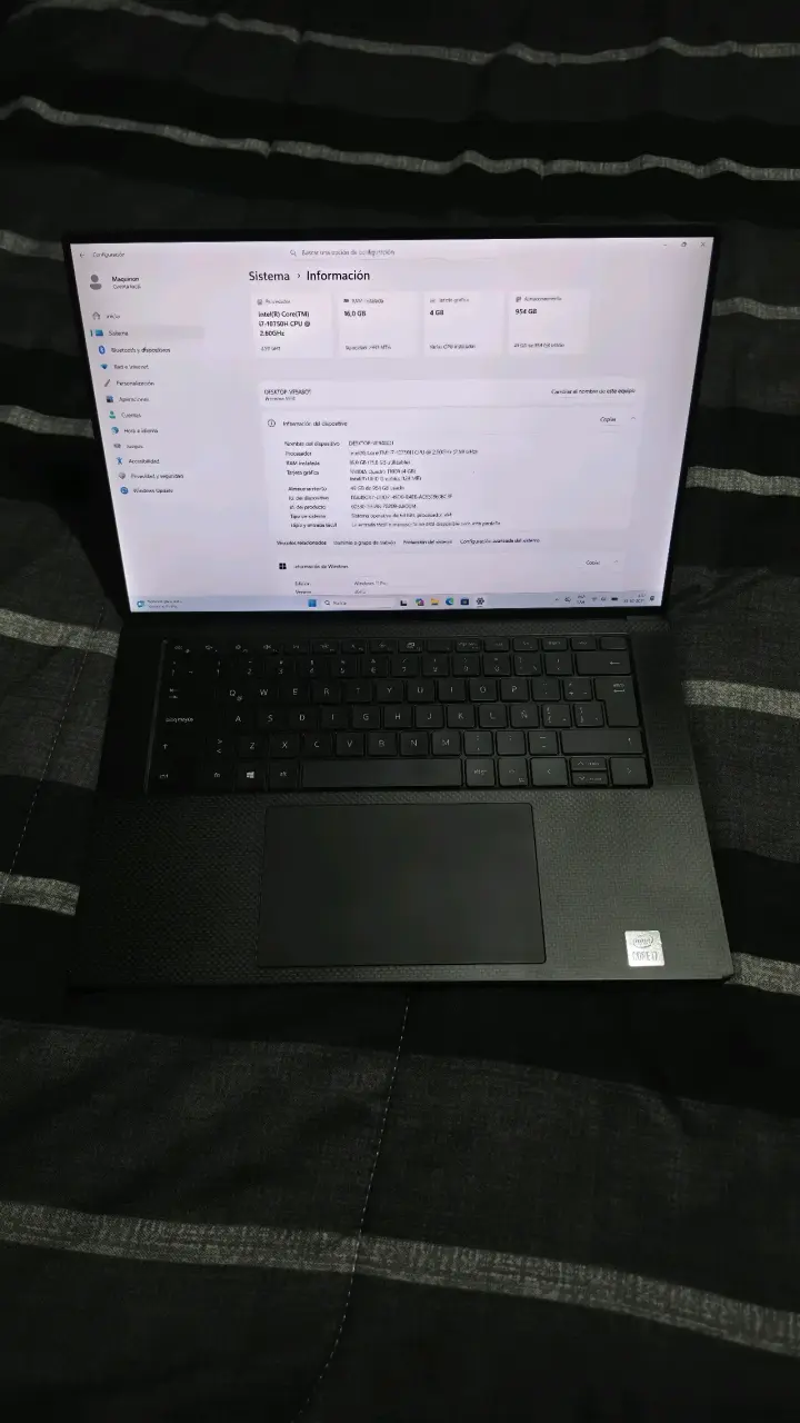 Laptop Dell precision 5550 Intel Core i7 - 5