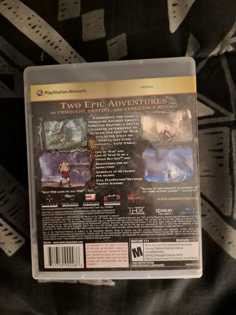 God of War Collection para PS3 en buen estado - 2