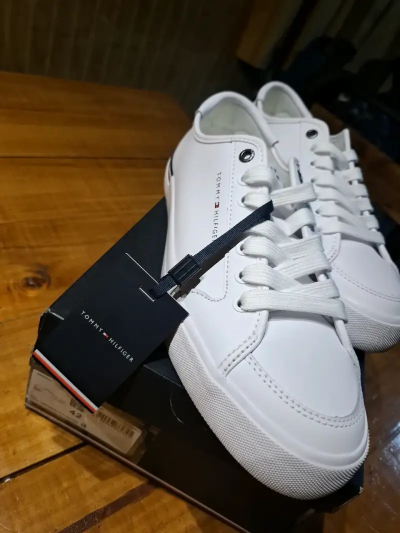 Zapatillas Urbanas Blancas Tommy Hilfiger Hombre - 4