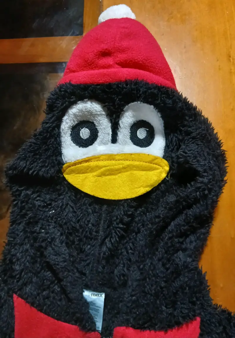 Disfraz de pingüino para niños talla 7-8 años - 3