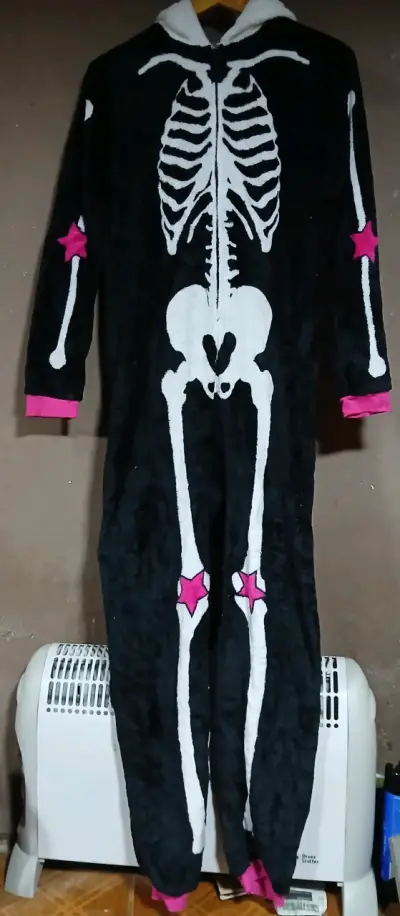 Disfraz de esqueleto para adulto talla M - miniatura 1