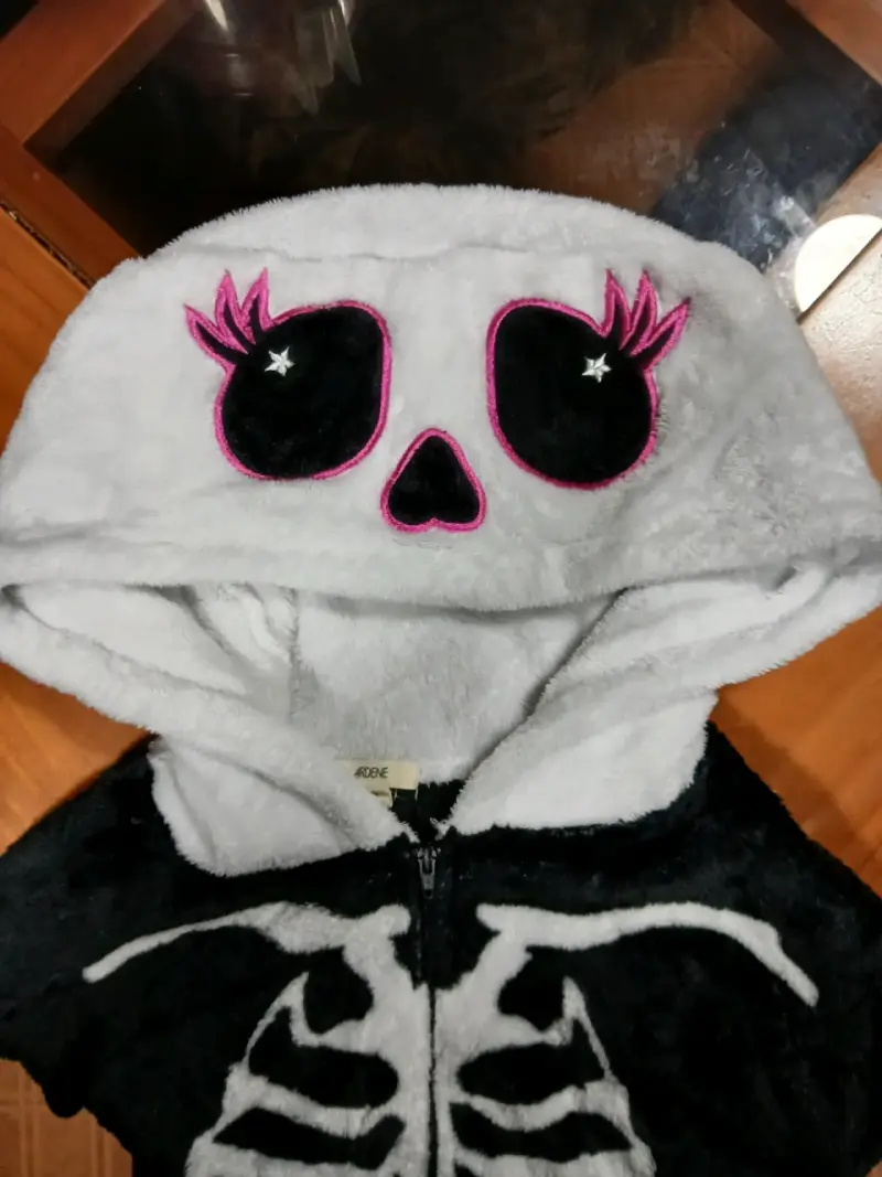 Disfraz de esqueleto para adulto talla M - 3