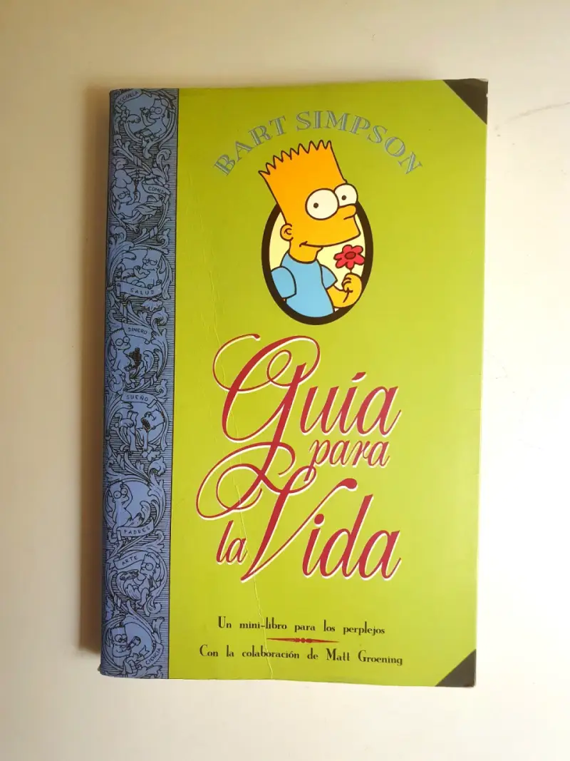 Libro 'Guía para la Vida' de Bart Simpson 1ra Edic - 1