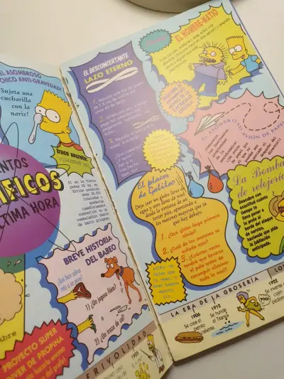 Libro 'Guía para la Vida' de Bart Simpson 1ra Edic - miniatura 6