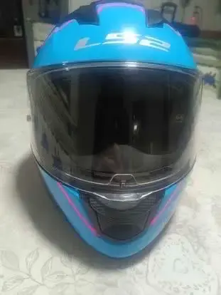 Casco integral LS2 Stream Evo azul y morado - 3