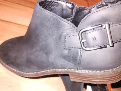 Botines de cuero para mujer - miniatura 3