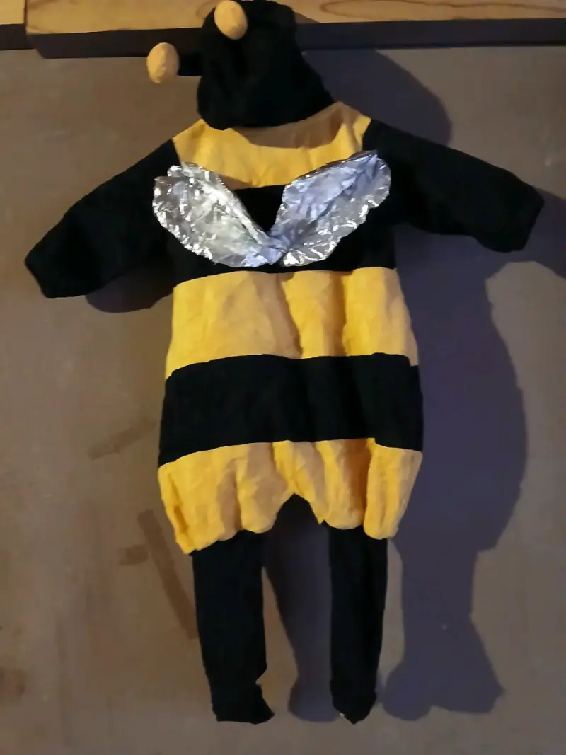 Disfraz de abeja con alas talla 3 a 6 meses - 2