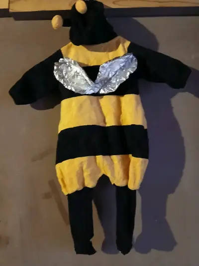 Disfraz de abeja con alas  talla 3 a 6 meses - miniatura 2