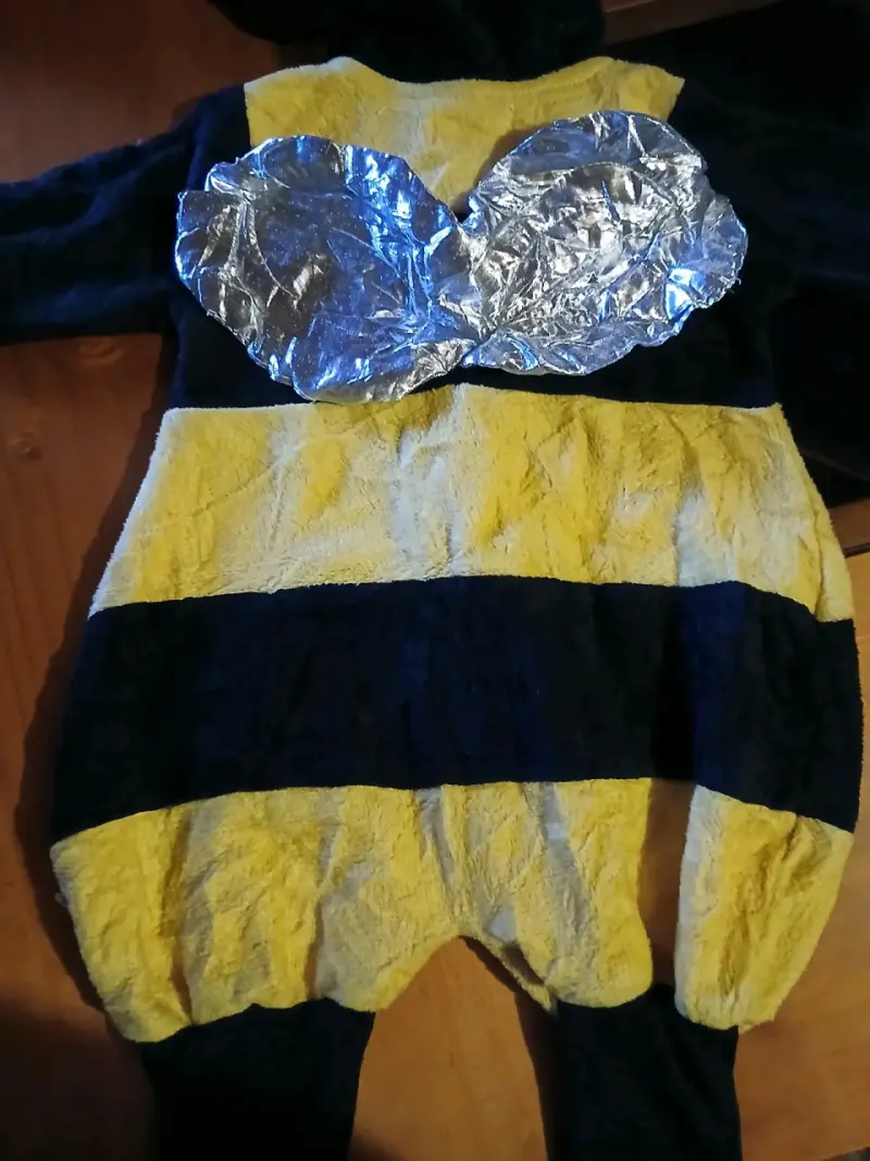 Disfraz de abeja con alas talla 3 a 6 meses - 4