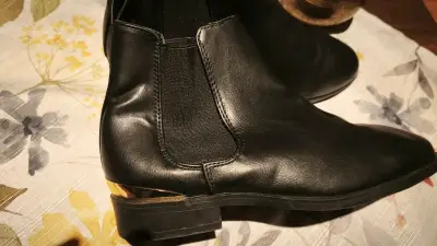 Botines de negro para mujer en buen estado - miniatura 3