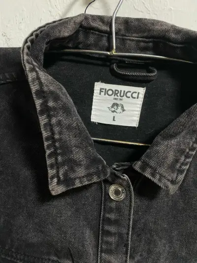 Chaqueta de Mezclilla Fiorucci (Oversized) Talla L - miniatura 3