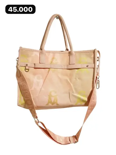 Bolso tote rosa Steve Madden con accesorios - miniatura 2