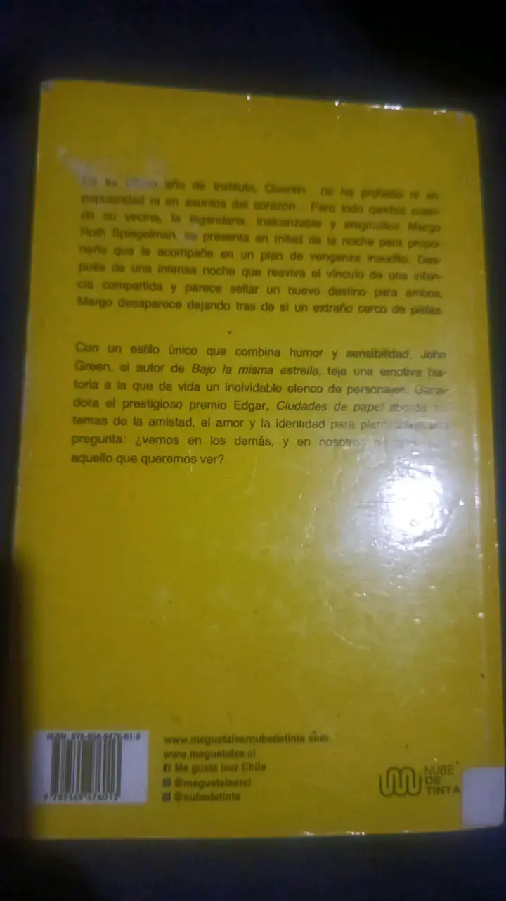 Libro 'Ciudades de Papel' de John Green - 5