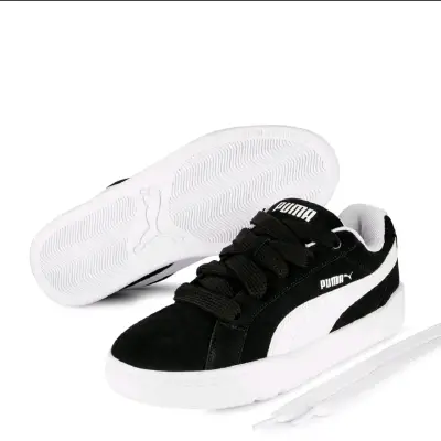 Zapatillas deportivas negras Puma para mujer - miniatura 1