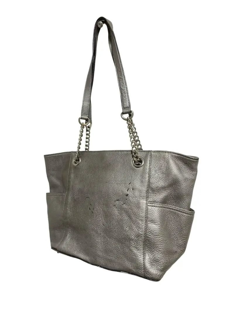 Bolso Tote Calvin Klein Original (Gris Metalizado) - 2