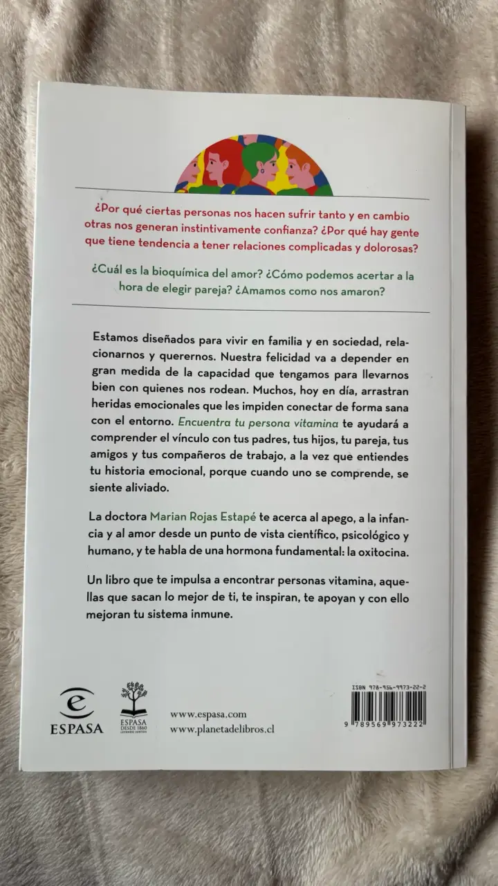 Libro 'Encuentra Tu Persona Vitamina' de Marian Rojas Estapé - 2