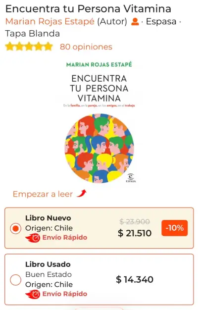 Libro 'Encuentra Tu Persona Vitamina' de Marian Rojas Estapé - miniatura 4