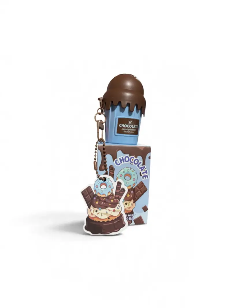 Perfume en forma de helado aroma chocolate