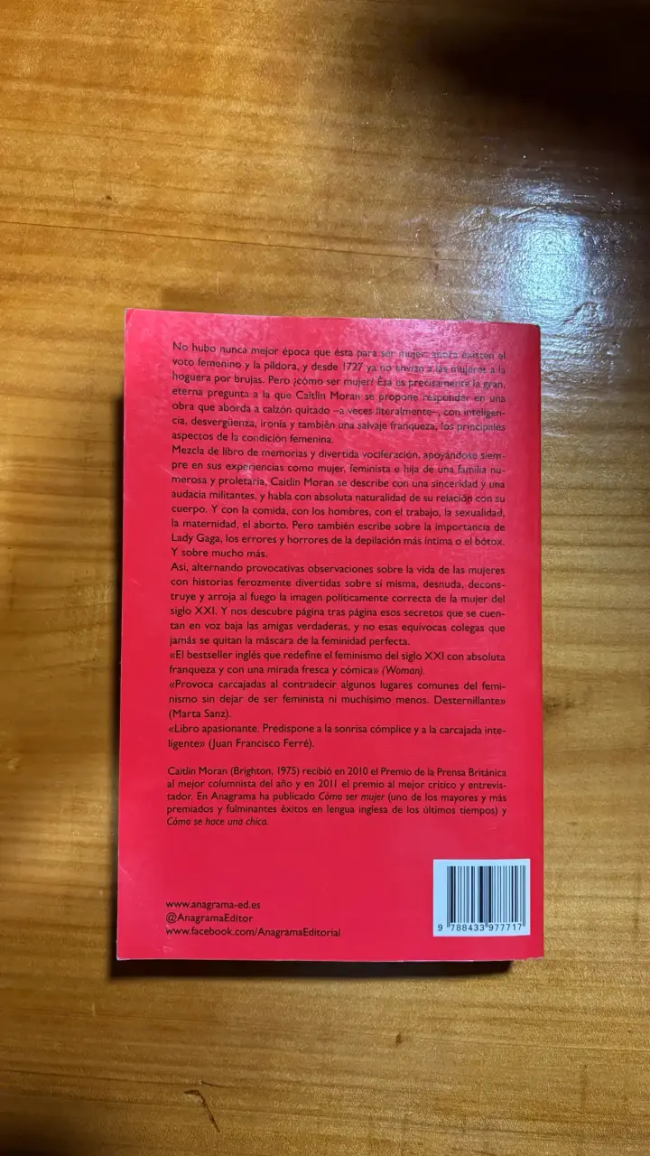 Libro 'Cómo Ser Mujer' de Caitlin Moran - 2