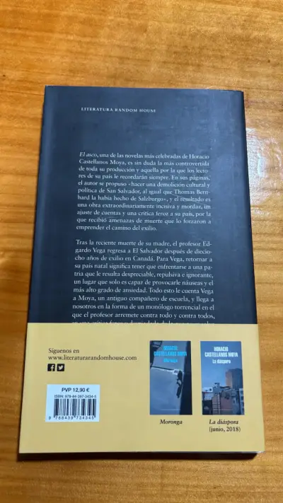 Libro 'El asco' de Horacio Castellanos Moya - miniatura 2