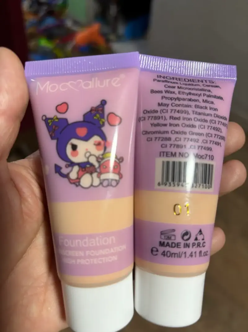 Base de maquillaje Mocallure con protección solar