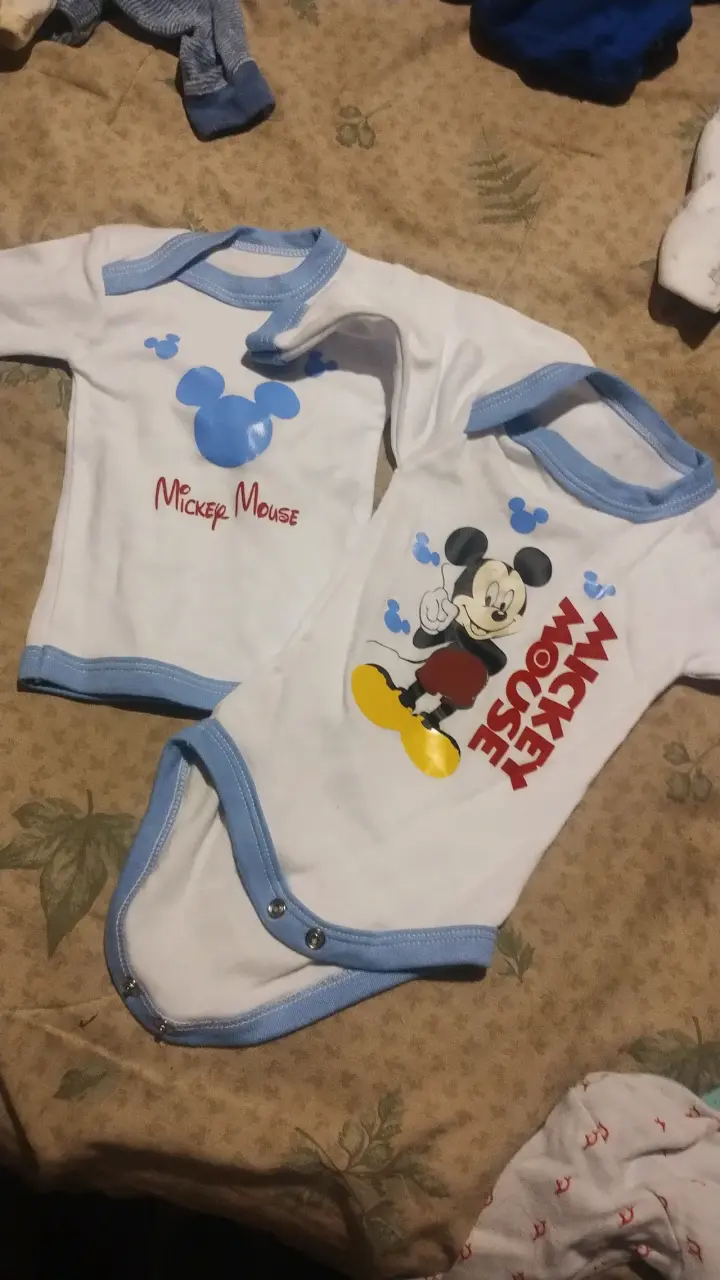 4 bolsas de ropa de bebe niño talla Rn - 0a3 meses - 2