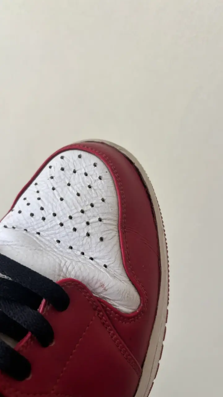 Zapatillas Nike Air Jordan 1 Retro Rojo y Blanco - 2