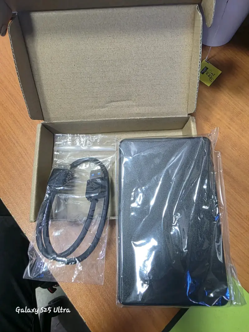 Disco Duro Externo USB 3.0 Negro 512GB - 1