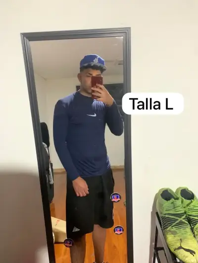 Polera deportiva Nike manga larga talla L - miniatura 4