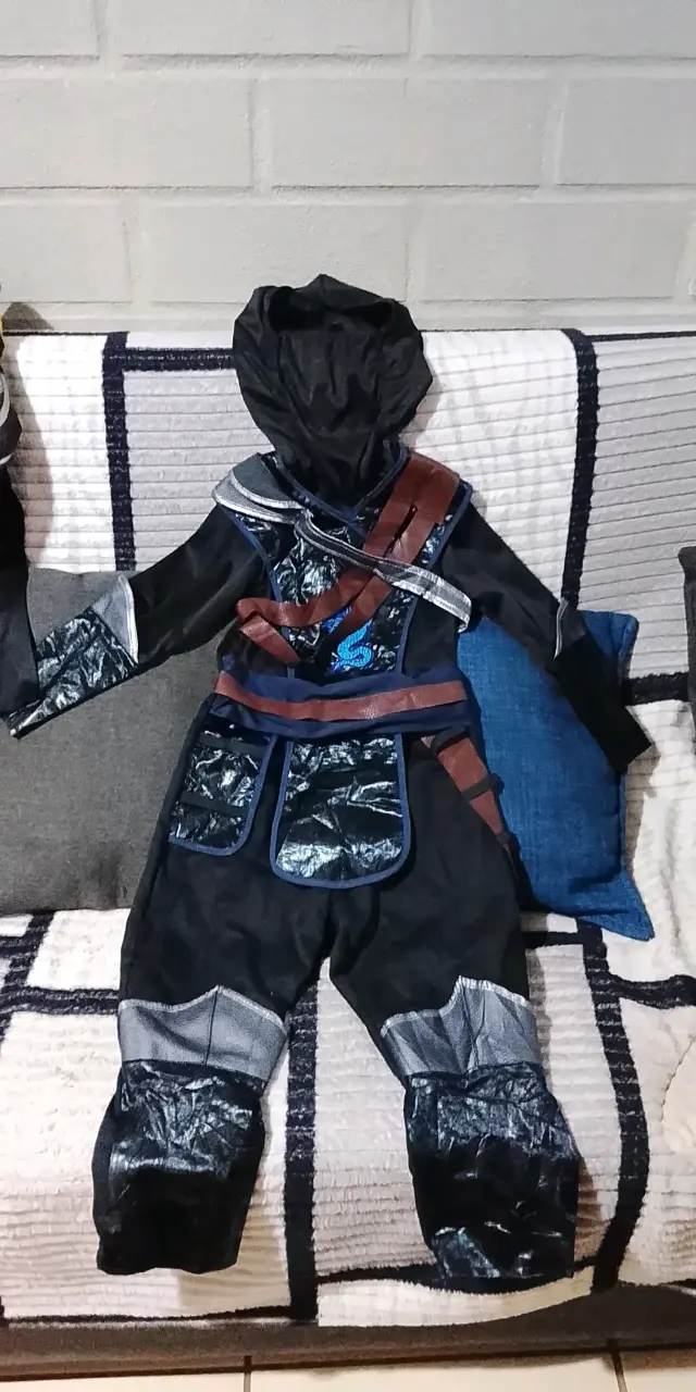 Disfraz de ninja para niño