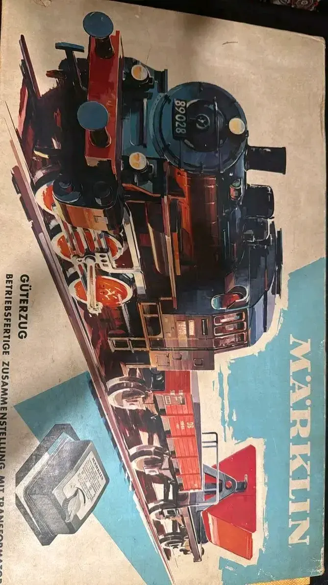 Tren Eléctrico Märklin Güterzug con Transformador