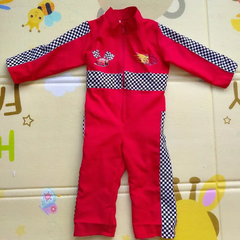 Disfraz infantil de Cars Rayo McQueen rojo