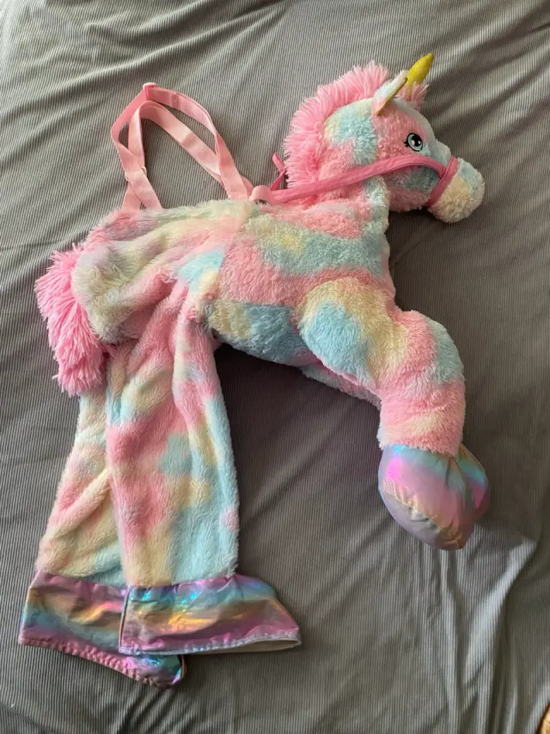 Disfraz de unicornio talla 6